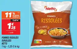 Netto NETTO Pommes rissolées surgelées offre