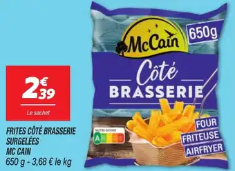 Netto MC CAIN Frites côté brasserie surgelées offre