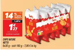 Netto NETTO Chips nature offre