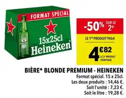 Supeco Bière blonde premium - heineken offre