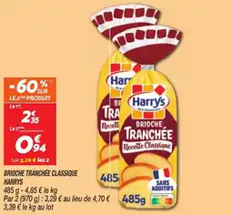 Netto HARRYS Brioche tranchée classique offre