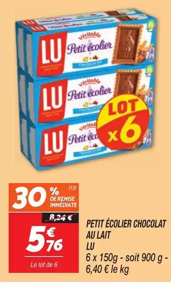 Netto LU Petit écolier chocolat au lait offre