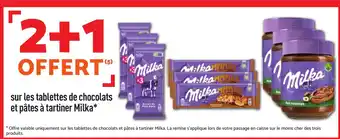 Netto MILKA Sur les tablettes de chocolats et pâtes à tartiner offre