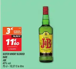 Netto J&B Scotch whisky blended rare offre