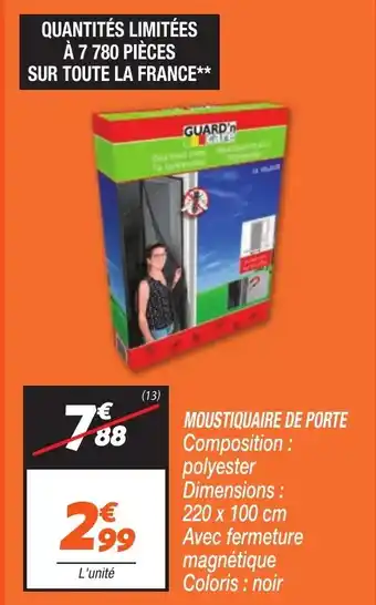 Netto Moustiquaire de porte offre