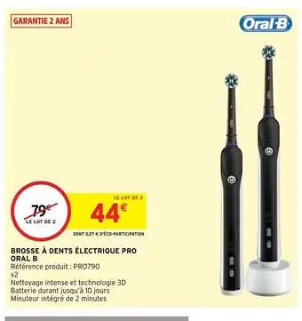 Intermarché Hyper Brosse A Dents électrique Pro Oral B offre