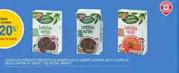 E.Leclerc "NOTRE JARDIN" Sur les produits présents en magasin de la gamme legumes secs à cuire en boite carton ou sachet offre