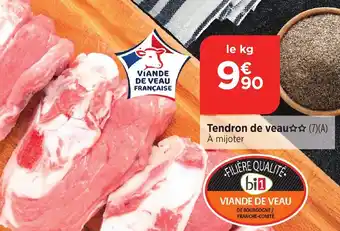 Bi1 Tendron de veau offre