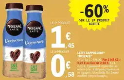 E.Leclerc "NESCAFÉ" Latte cappuccino offre