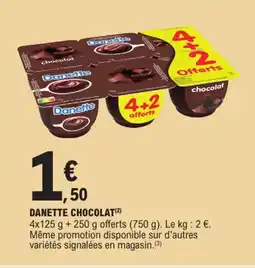 E.Leclerc DANETTE Chocolat offre