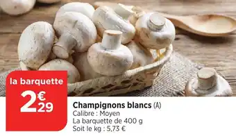 Bi1 Champignons blancs offre