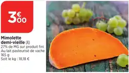 Bi1 Mimolette demi-vieille offre