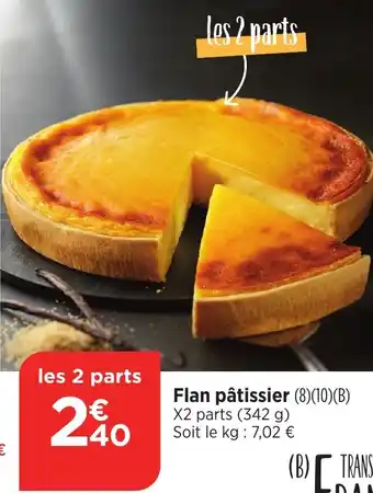 Bi1 Flan pâtissier offre