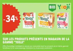 E.Leclerc "YOOJI" Sur les produits présents en magasin de la gamme offre