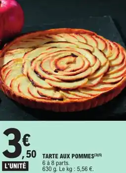 E.Leclerc Tarte aux pommes offre