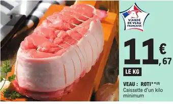 E.Leclerc Veau: roti offre