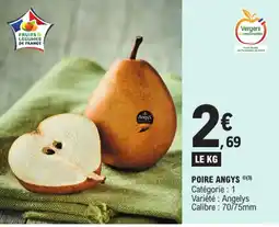 E.Leclerc Poire angys offre