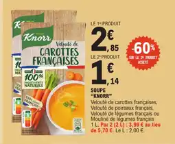 E.Leclerc "KNORR" Soupe offre