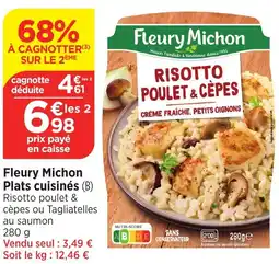 Bi1 Fleury Michon Plats cuisinés offre