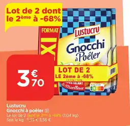 Bi1 Lustucru Gnocchi à poêler offre