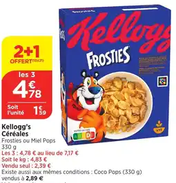 Bi1 Kellogg's Céréales offre