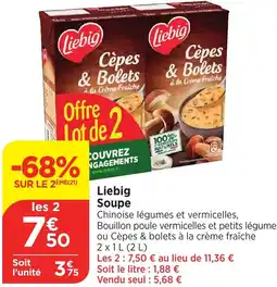 Bi1 Liebig Soupe offre