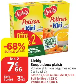 Bi1 Liebig Soupe doux plaisir offre