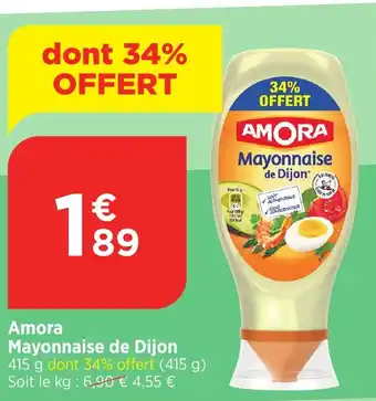 Bi1 Amora Mayonnaise de Dijon offre