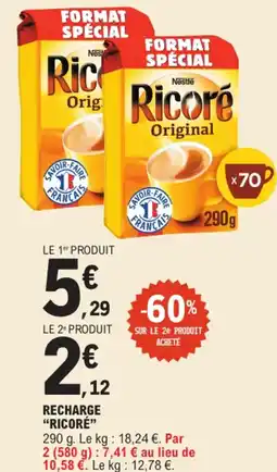 E.Leclerc "RICORÉ" Recharge offre