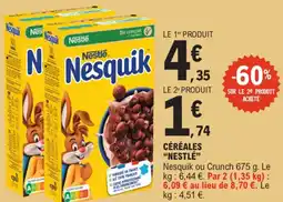 E.Leclerc "NESTLÉ❞ Céréales offre