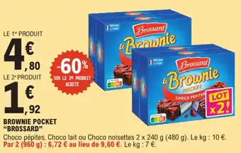 E.Leclerc "BROSSARD" Brownie pocket offre