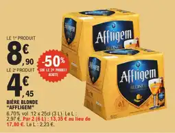 E.Leclerc "AFFLIGEM" Bière blonde offre