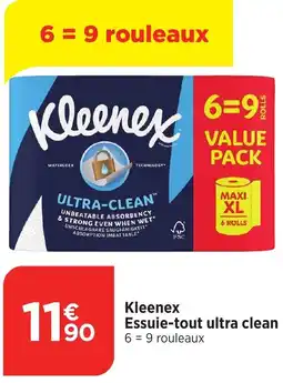 Bi1 Kleenex Essuie-tout ultra clean offre