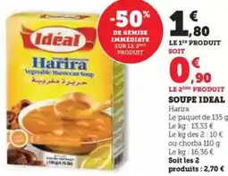 Hyper U Soupe ideal offre