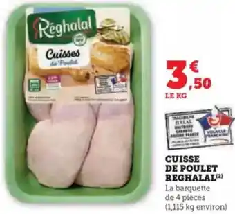 Hyper U Cuisse de poulet reghalal offre