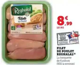 Hyper U Filet de poulet reghalal offre