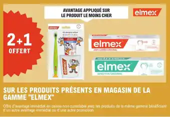 E.Leclerc "ELMEX" Sur les produits présents en magasin de la gamme offre