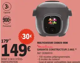 E.Leclerc MOULINEX Multicuiseur cookeo mini offre