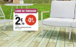 E.Leclerc Brico Lame de terrasse offre