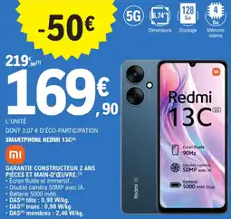 E.Leclerc REDMI Smartphone 13c offre