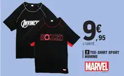 E.Leclerc MARVEL Tee-shirt sport homme offre