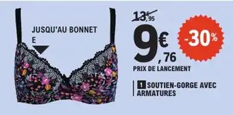 E.Leclerc Soutien-gorge avec armatures offre