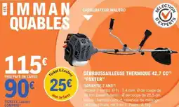 E.Leclerc Brico Débroussailleuse thermique 42,7 CC foxter offre