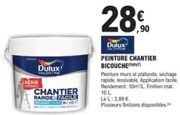 E.Leclerc Brico Peinture chantier bicouche offre