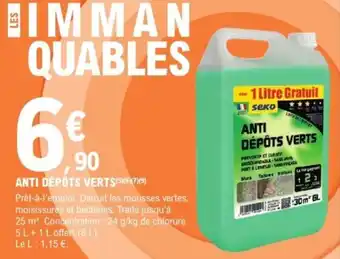 E.Leclerc Brico Anti dépôts verts offre