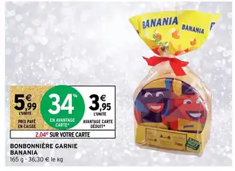 Intermarché Bonbonniére Garnie Banania offre