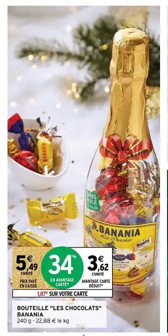 Bouteille "Les Chocolats" Banania