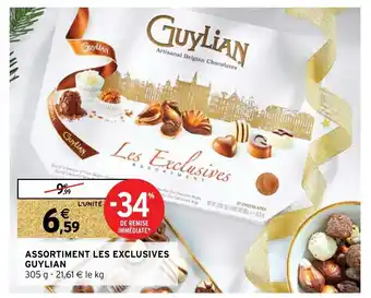 Intermarché Assortiment Les Exclusives Guylian offre