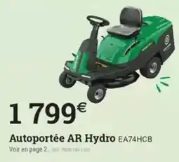 Espace emeraude Autoportée AR Hydro EA74HCB offre