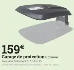 Espace emeraude Garage de protection offre